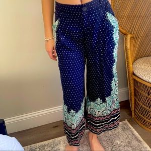 Anthropologie capri pants
